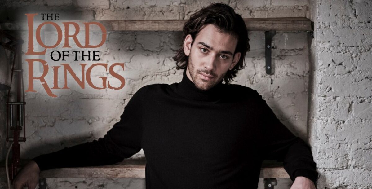 UK. Maxim Baldry in (C) Studios new series : The Lord of the Rings:  The Rings of Power (2022) . Plot: Epic drama set thousands of years before  the events of J.R.R.