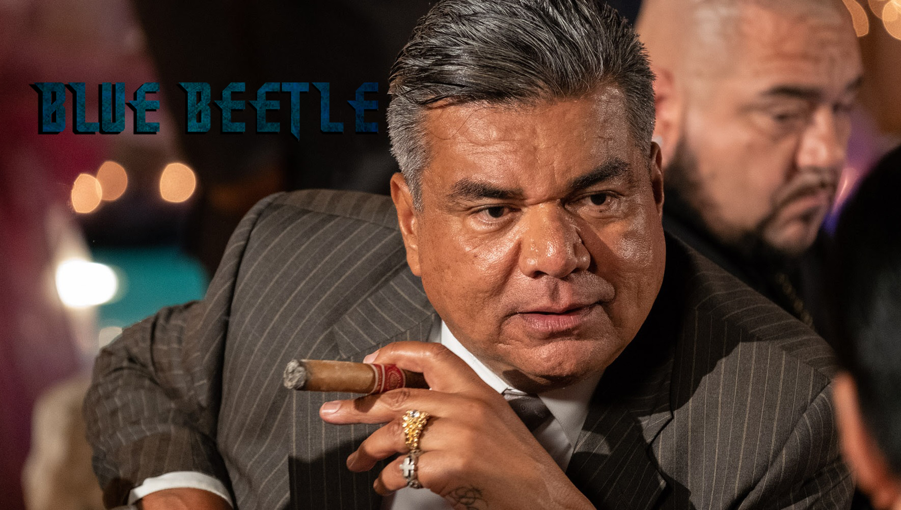 george lopez blue beetle banner