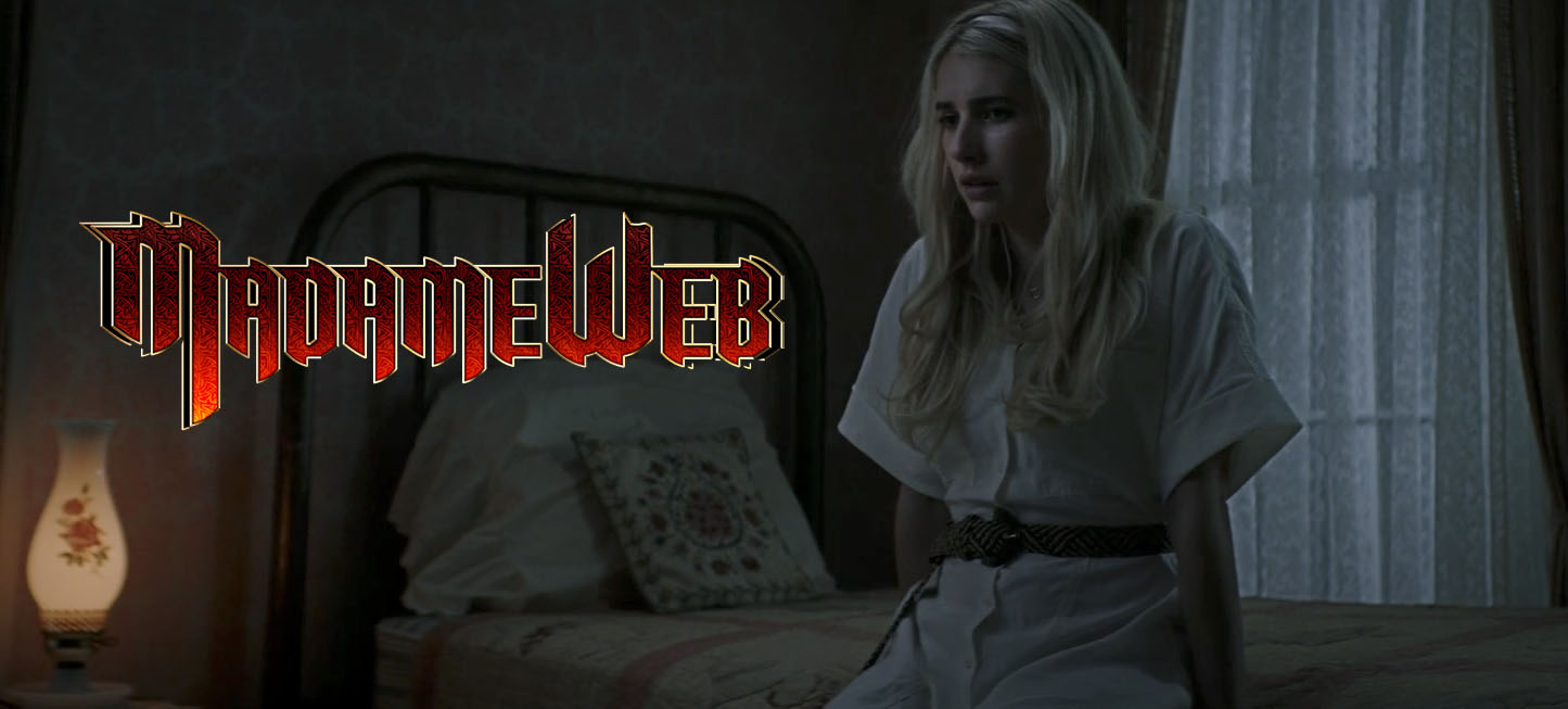 emma roberts madame web sony pictures banner