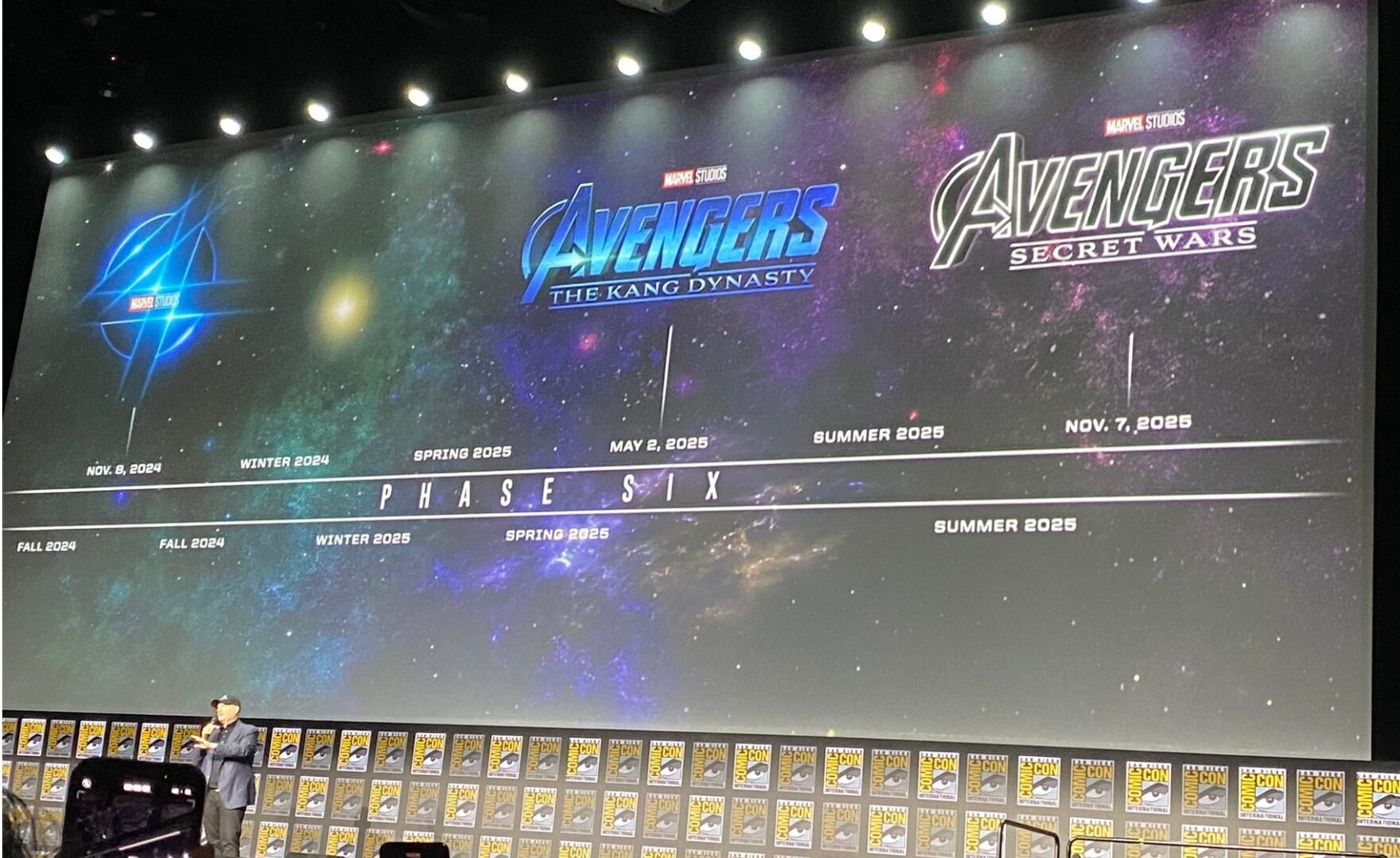 marvel studios phase 6 avengers sdcc 2022