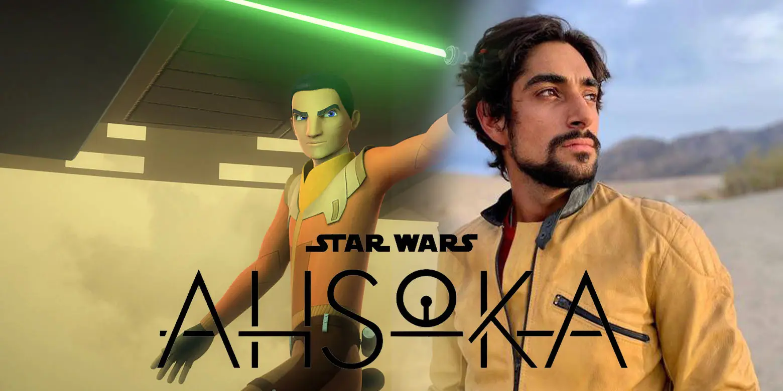 Eman Esfandi ezra bridger ahsoka star wars