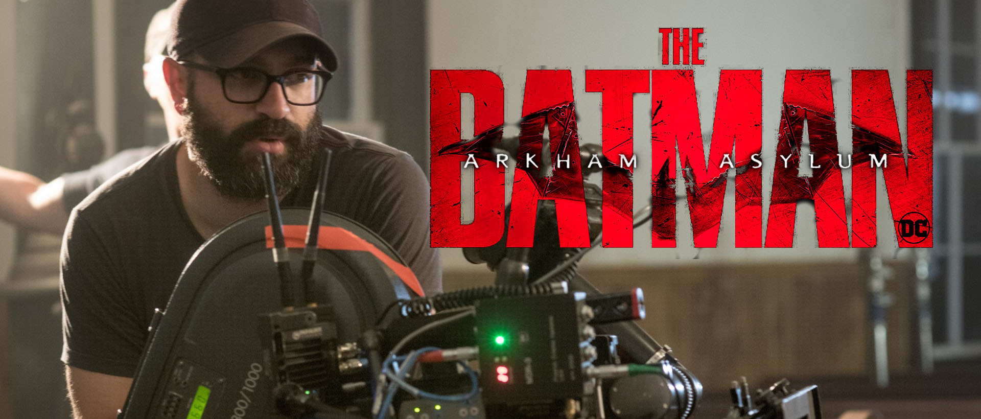 Antonio Campos the batman Arkham Asylum banner