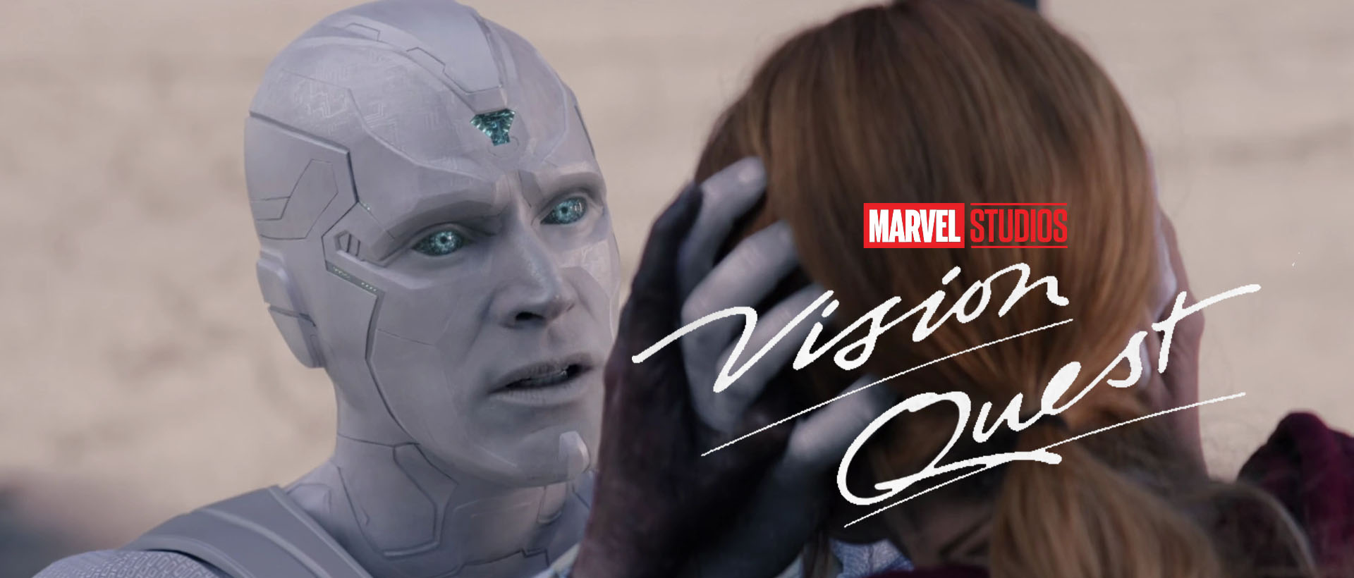Vision quest Marvel studios series banner