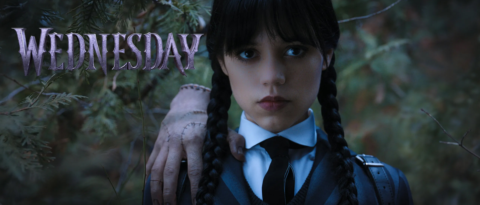 wednesday addams thing review banner