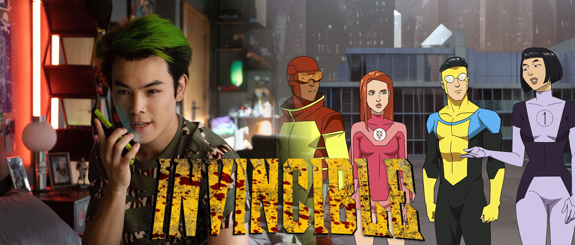 univerisal pictures invincible live action banner