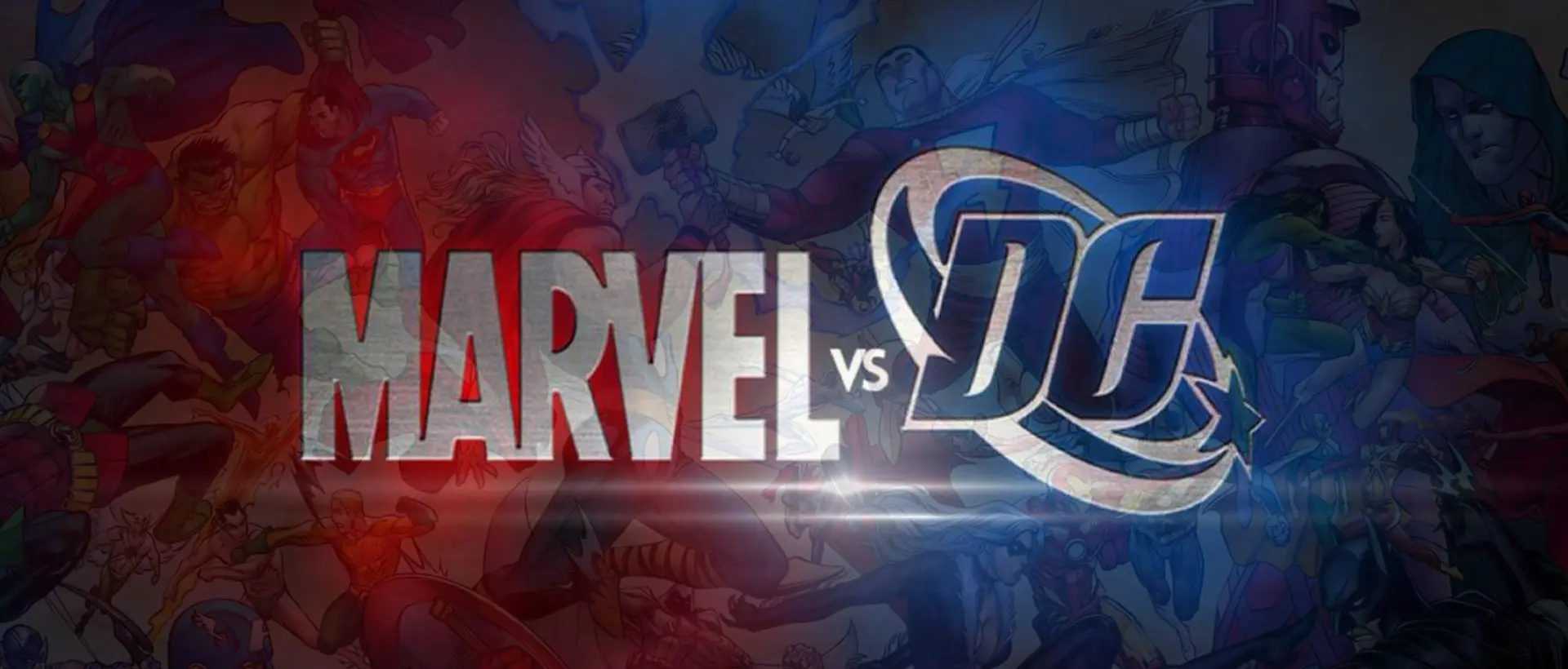 marvel vs dc comic banner