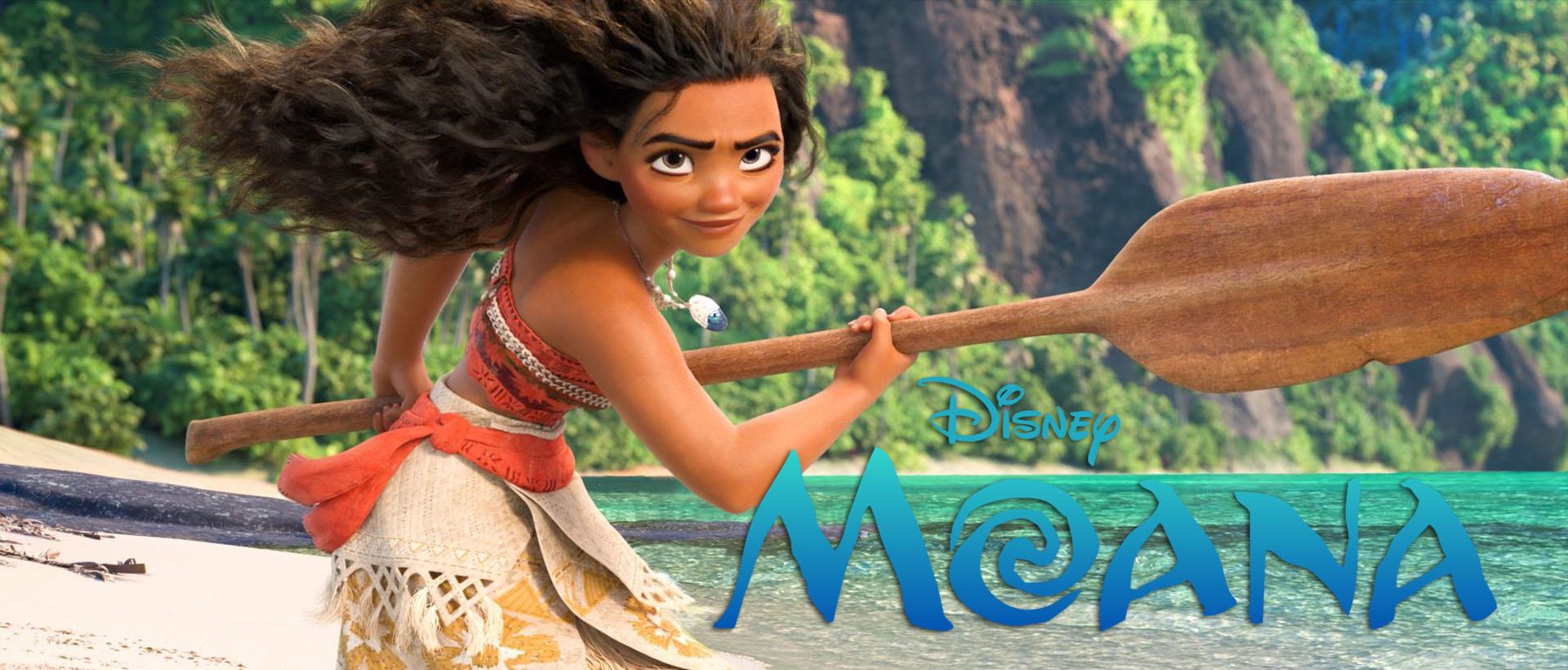 moana character animated movie banner