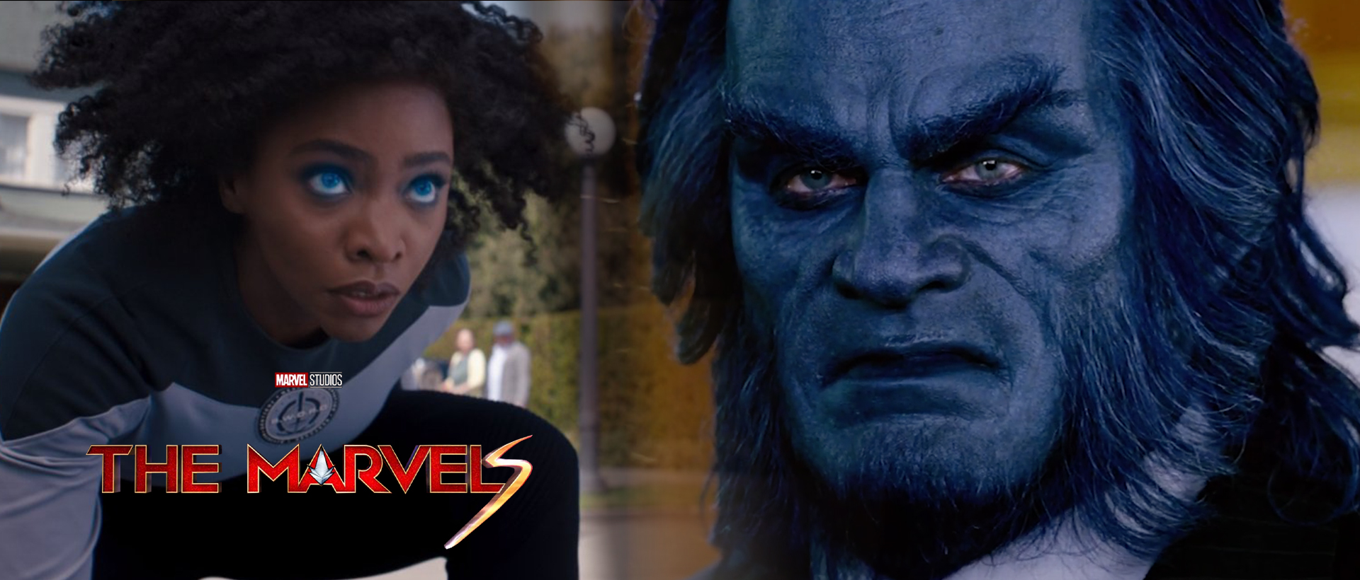DanielRPK:Beast from the Fox X-Men, played by Kelsey Grammer, will appear  in The Marvel's post credit scene, and supposedly will be the merging of the  MCU with the Fox universe for Deadpool