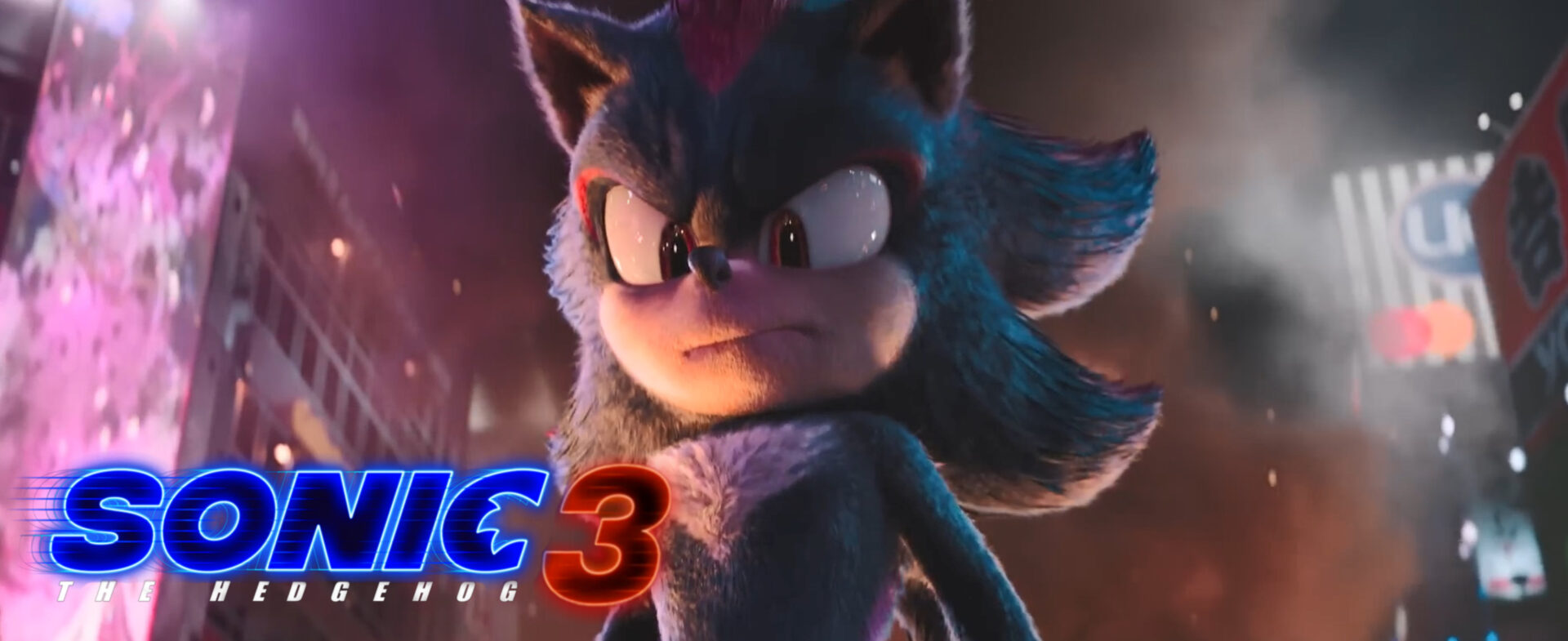 sonic the hedgehog 3 theatrical trailer banner