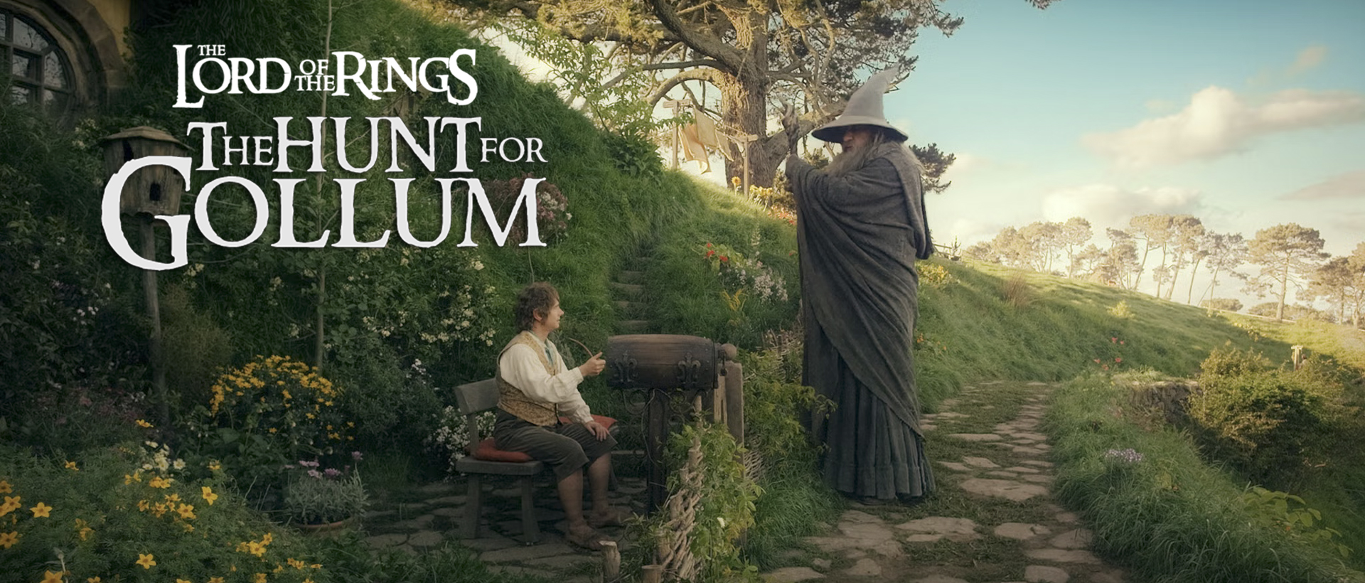 ian mcKellen lotr hunt for gollum banner