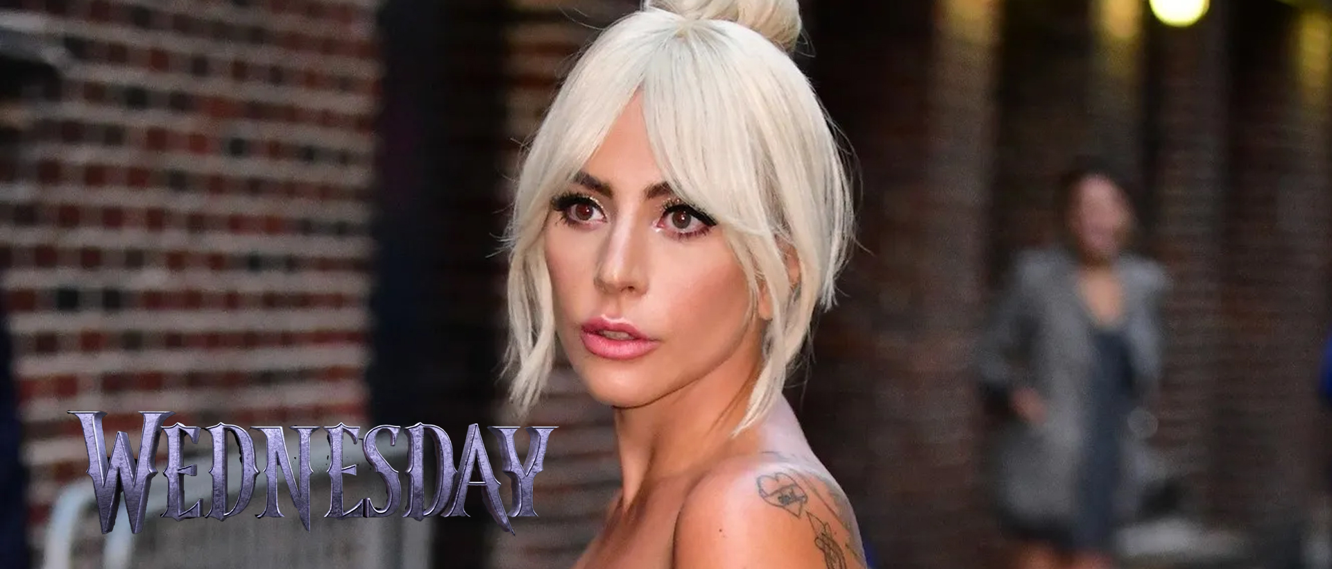 lady gaga wednesday season2 banner