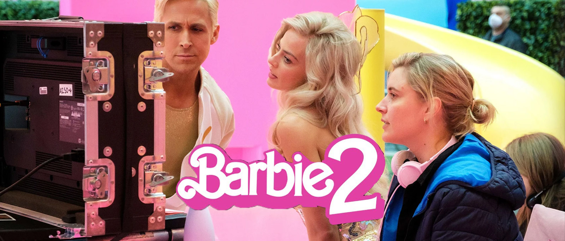 greta gerwig barbie 2 banner