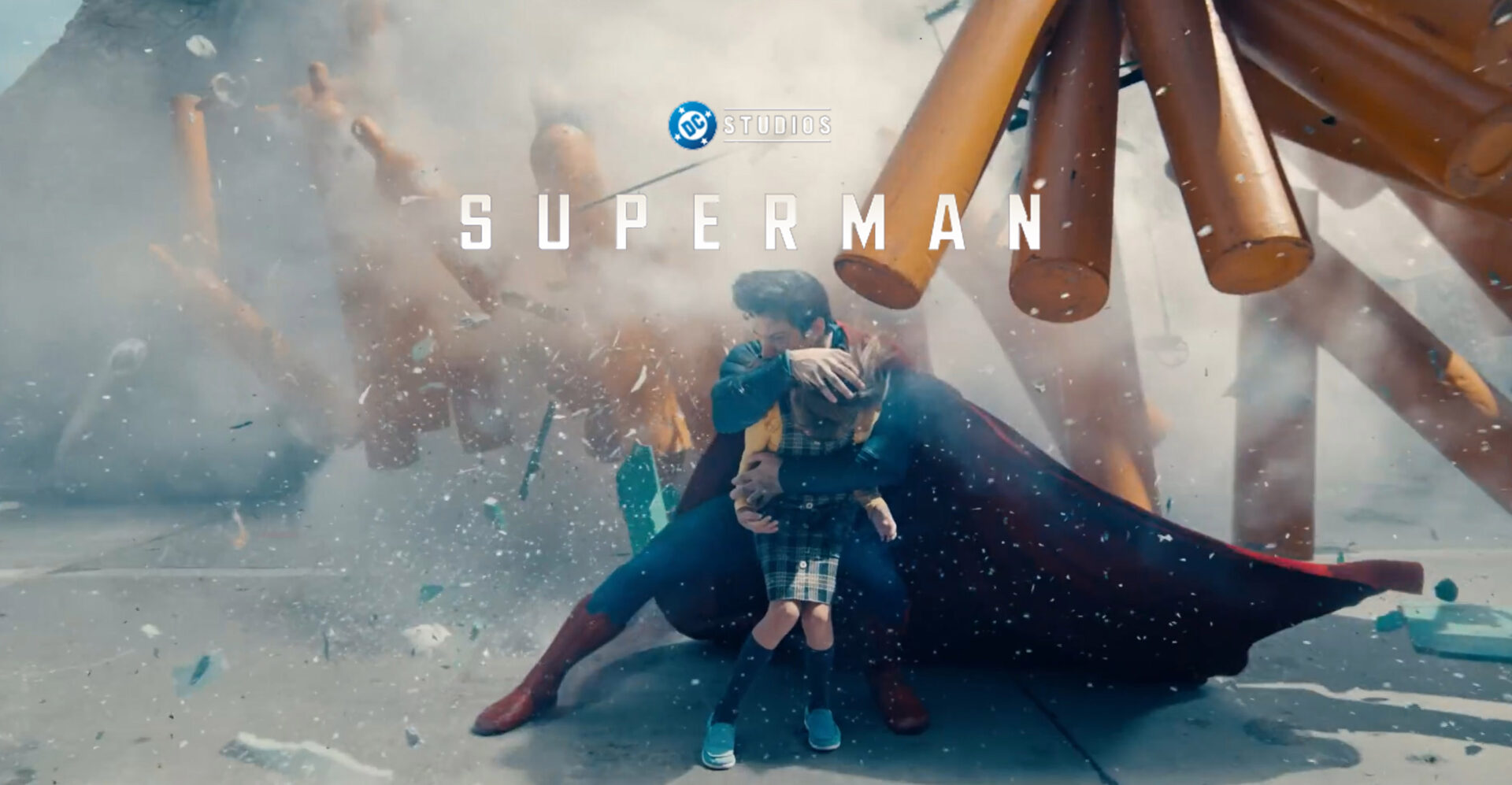 superman 2025 teaser trailer banner