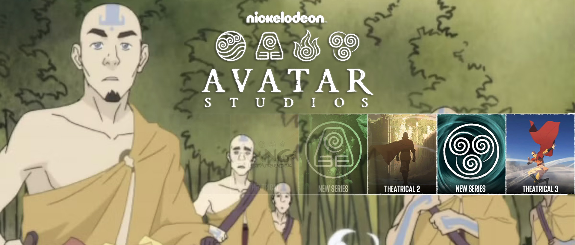 avatar studios airbenders tv sereis slate banner