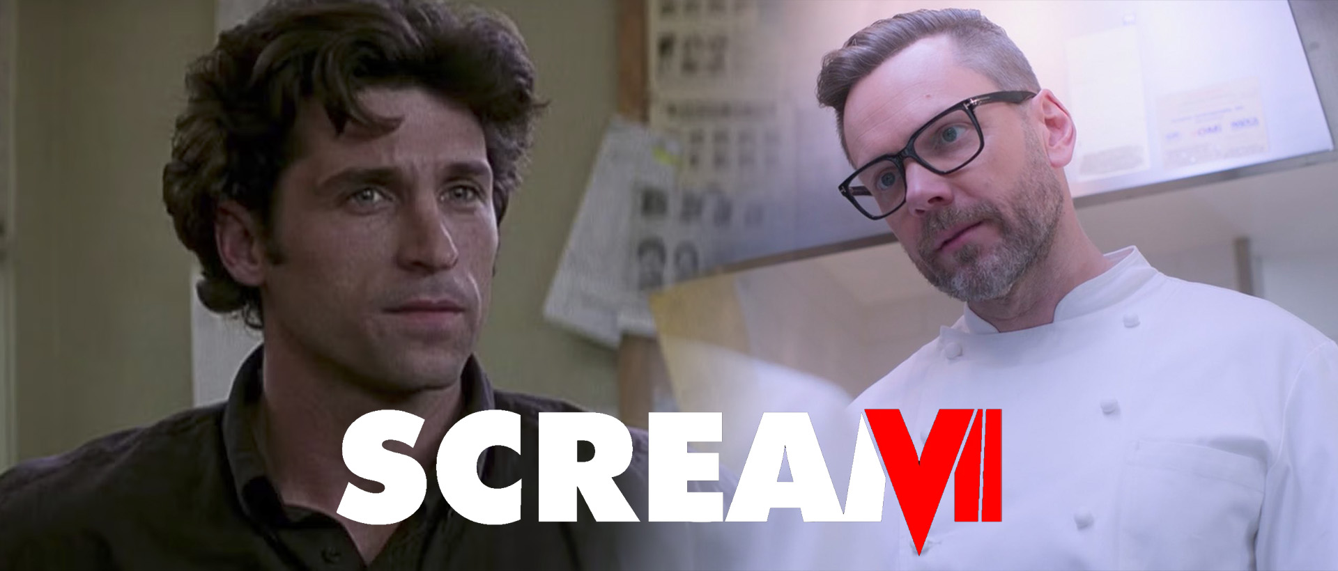 patrick dempsey joel mchale scream 7 banner