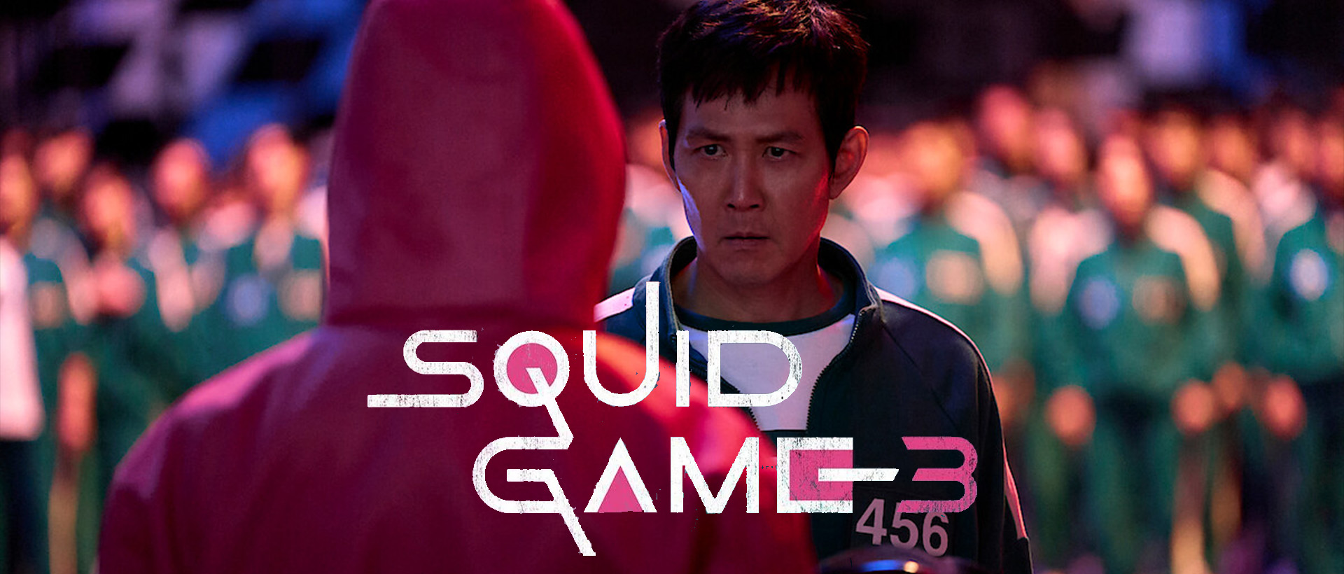 squid game season 3 announcment banner