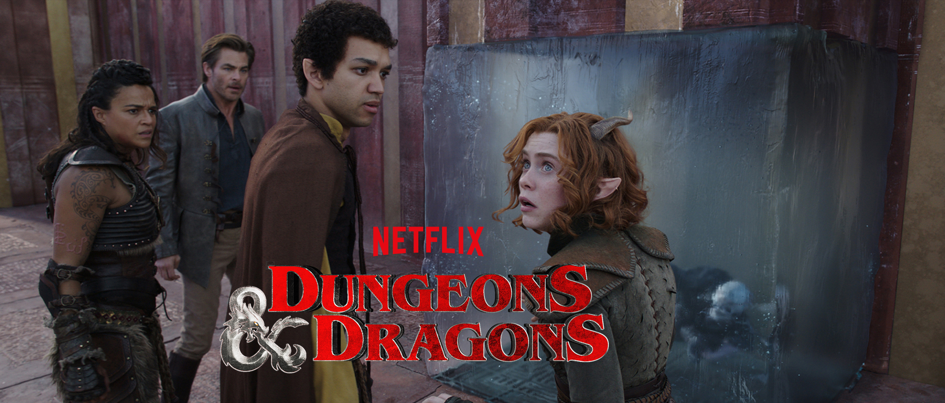 Dungeons and Dragons netflix series banner