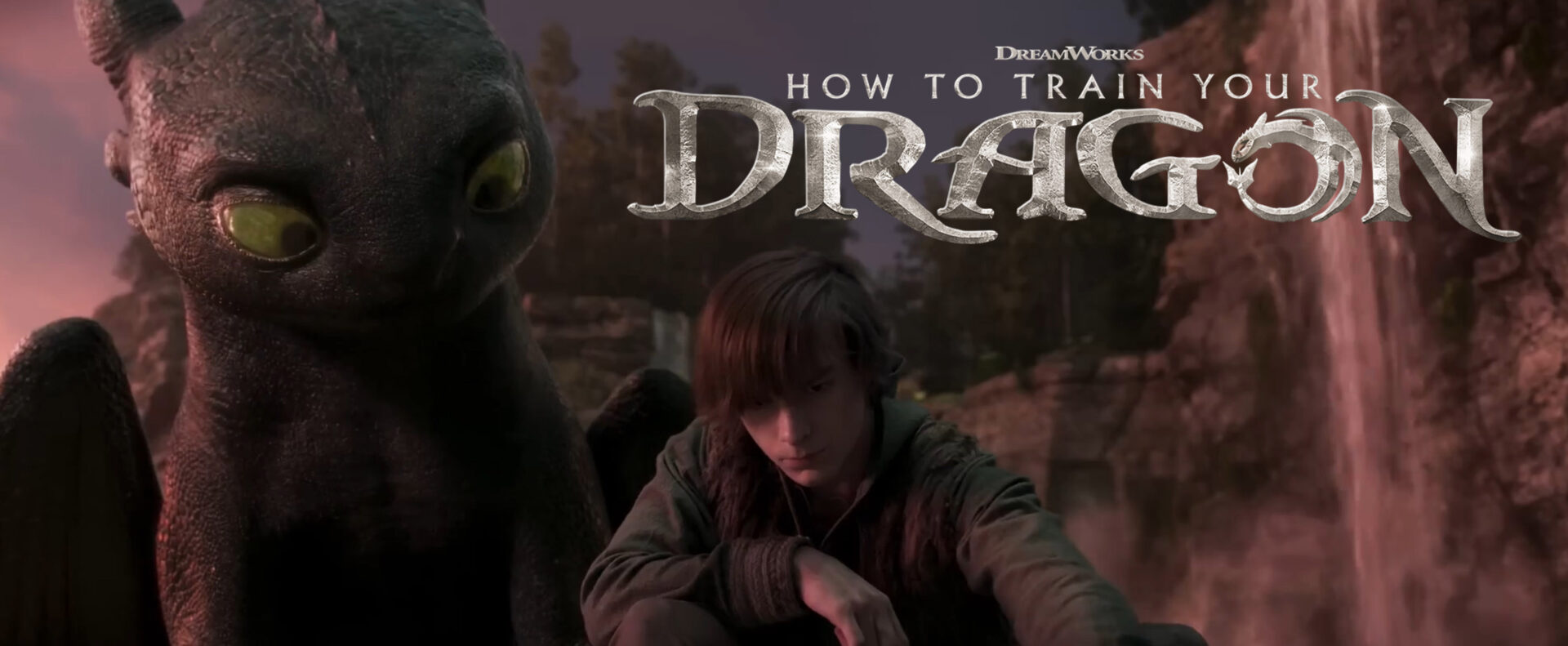 how to train your dragon movie theatrical trailer banner