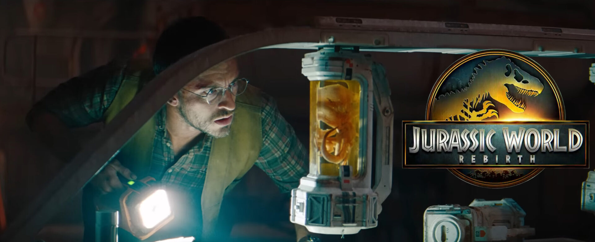 jurassic world rebirth theatrical trailer banner