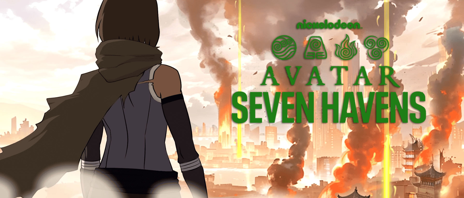 korra cataclysm avatar seven havens banner