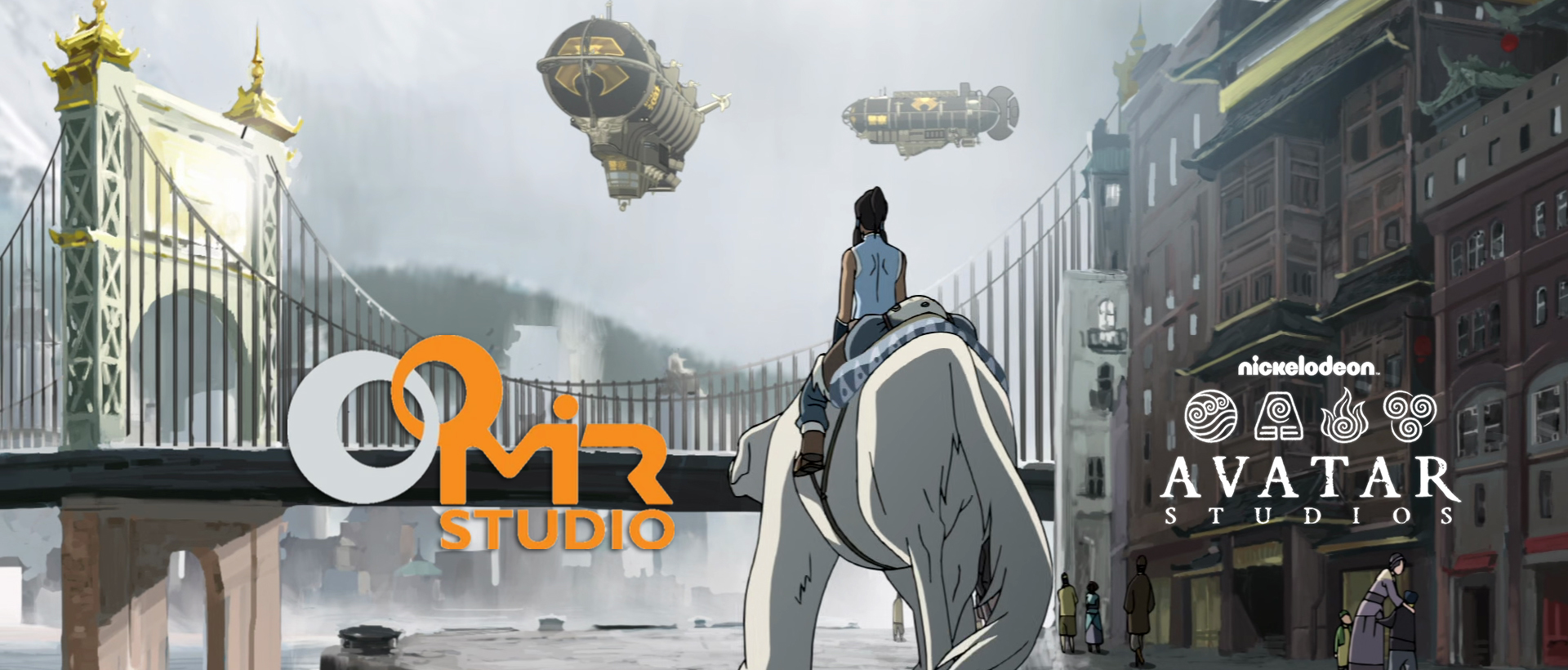 legend of korra studio mir avatar studios banner