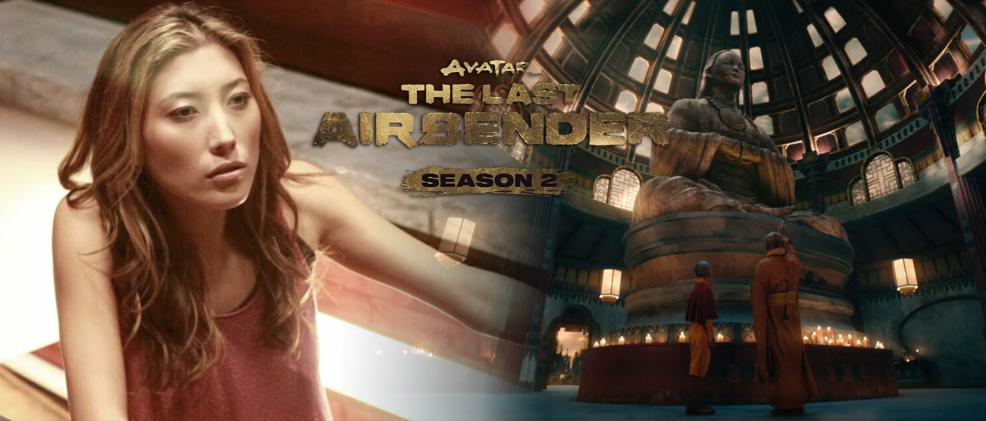 netflix avatar the last airbender yangchen dichen lachman banner