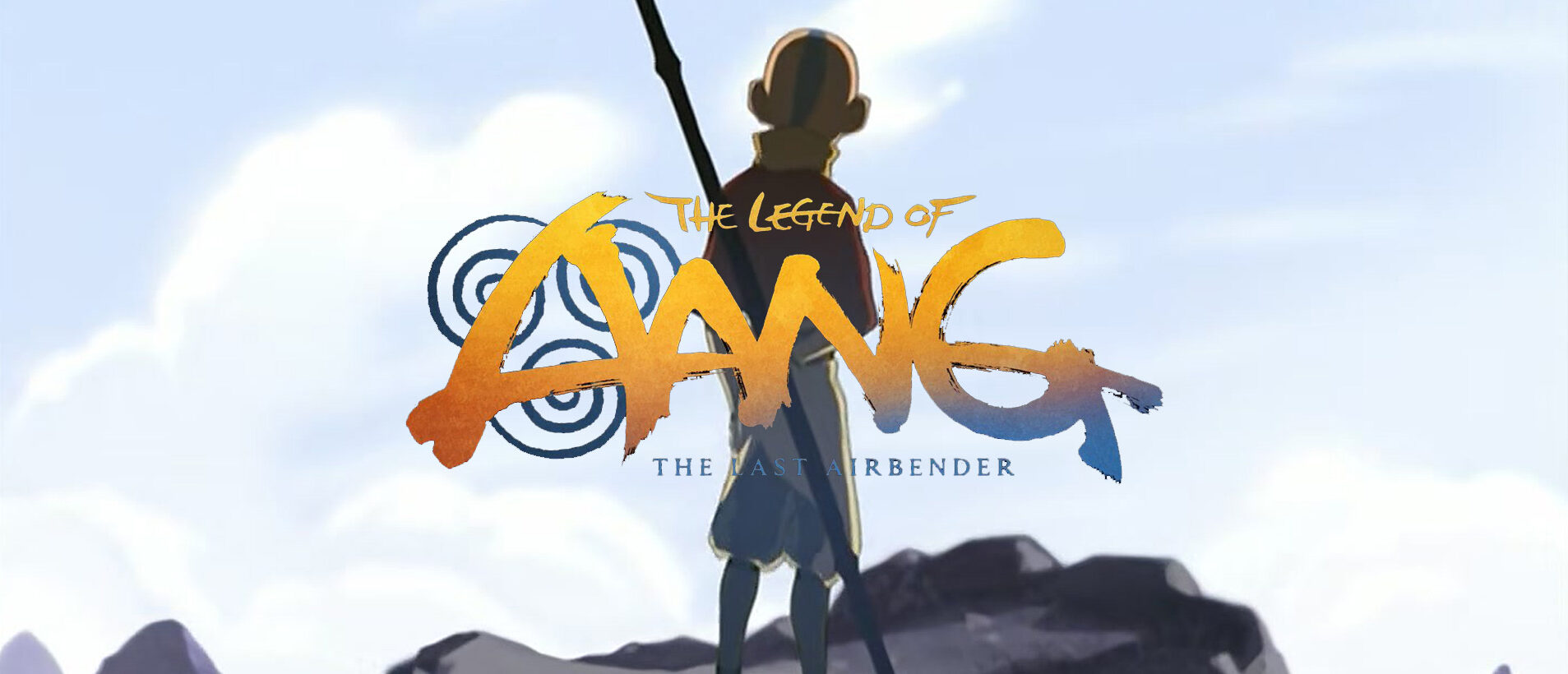 young aang legend of aang movie banner