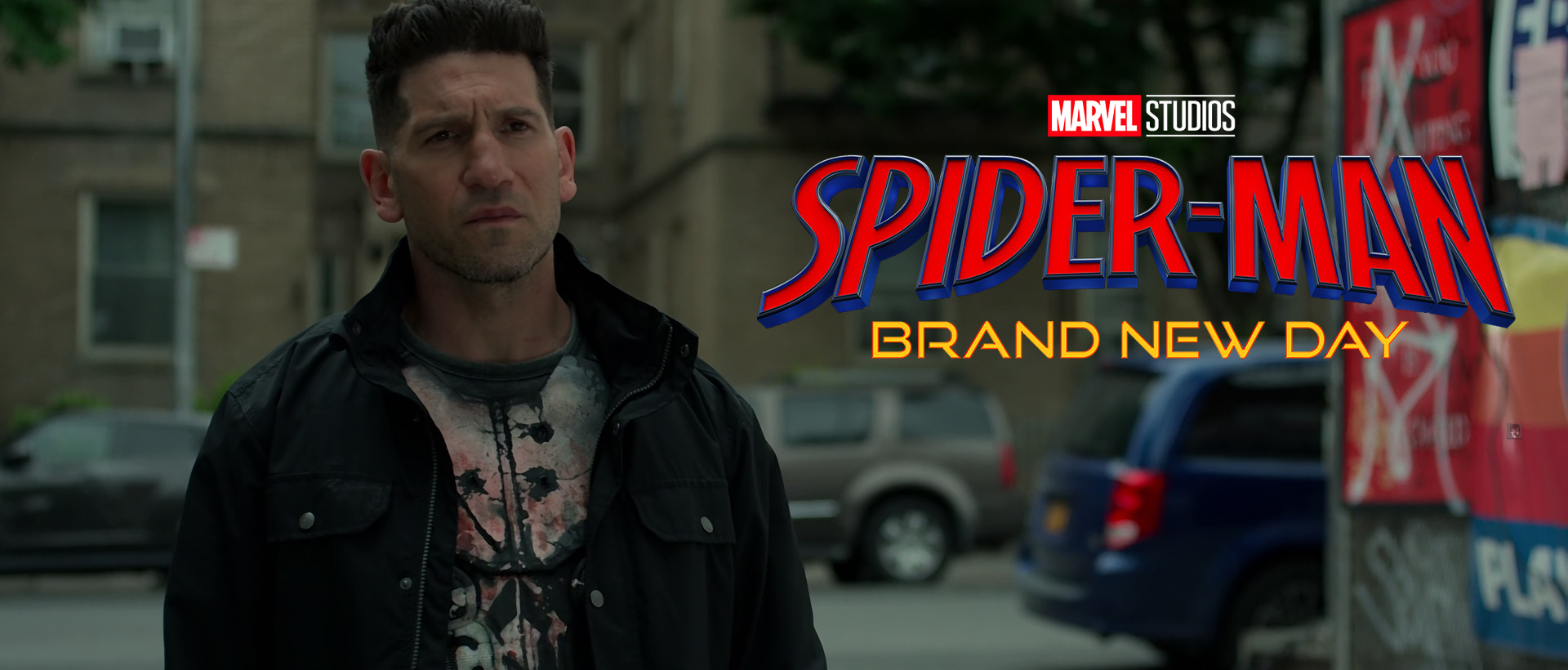 jon bernthal punisher spider man brand new day banner