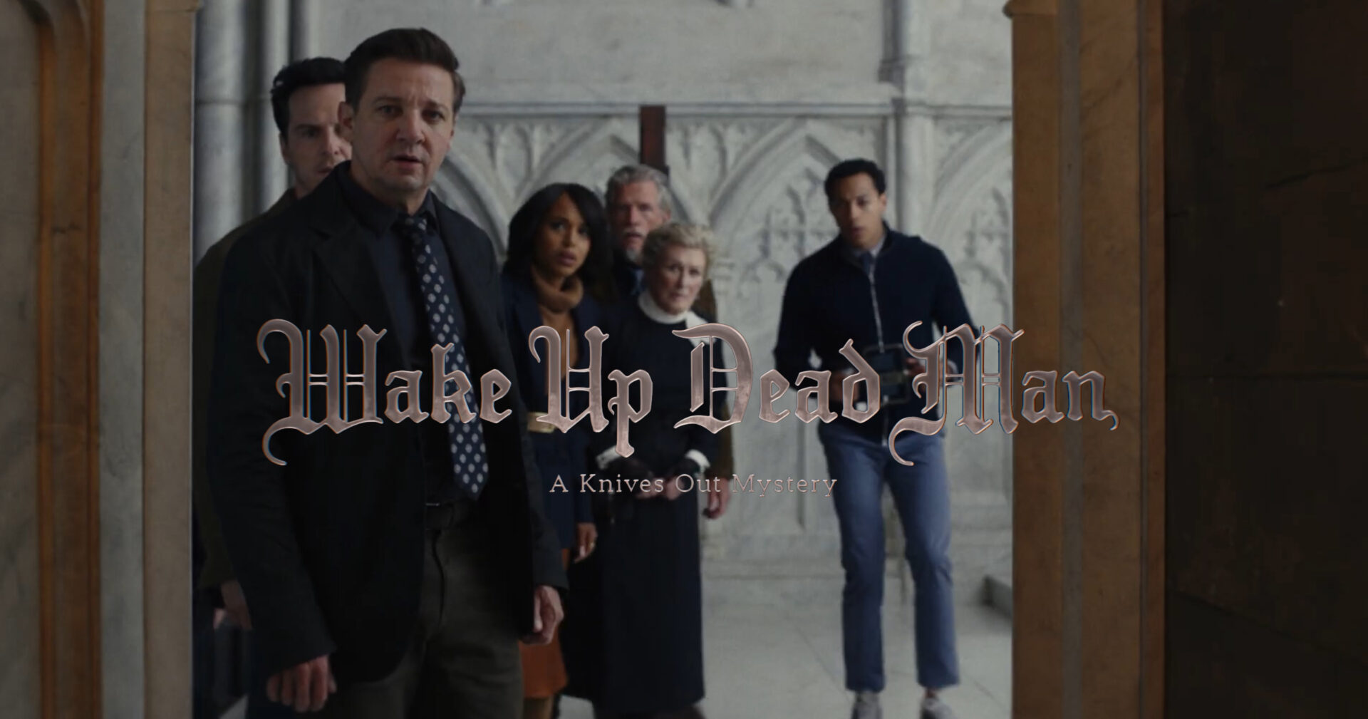 knives out 3 wake up dead man teaser trailer banner