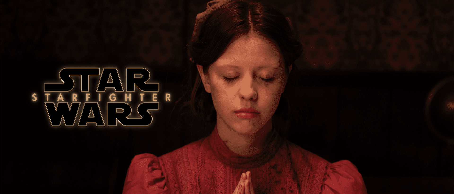 mia goth star wars starfighter banner
