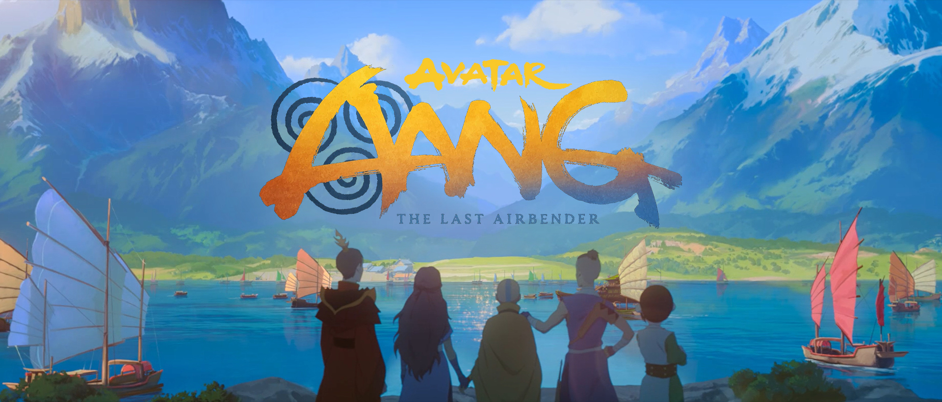 avatar aang the last airbender team banner