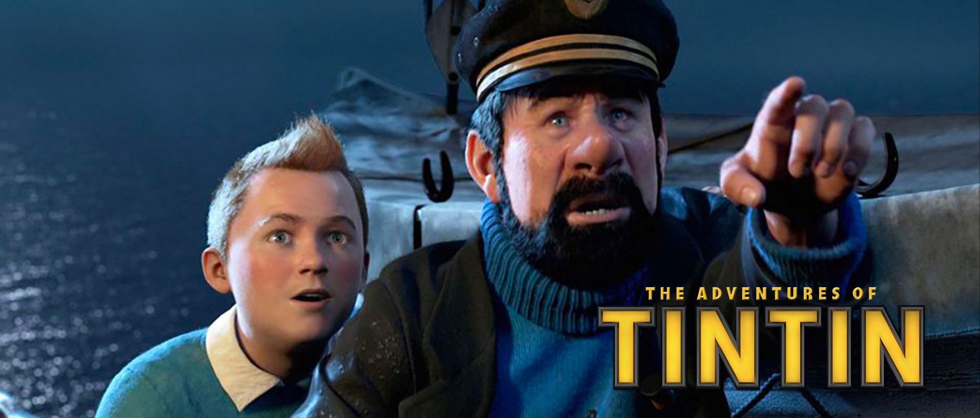 the adventures of tintin 2 banner