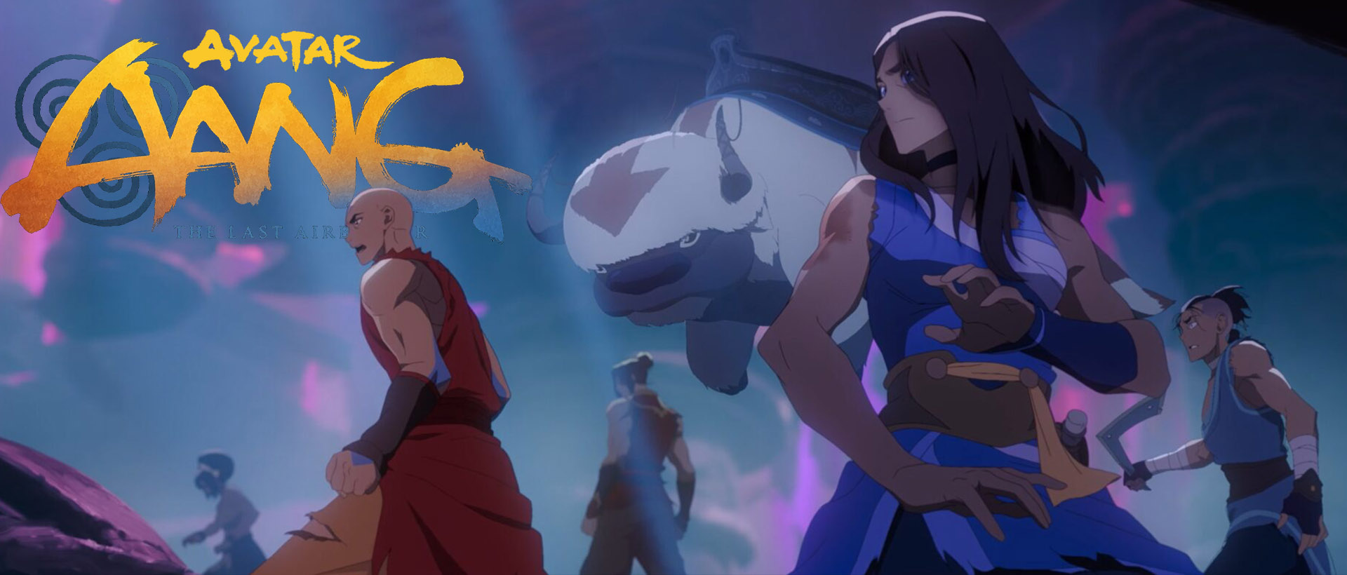 avatar aang the last airbender theatrical trailer banner