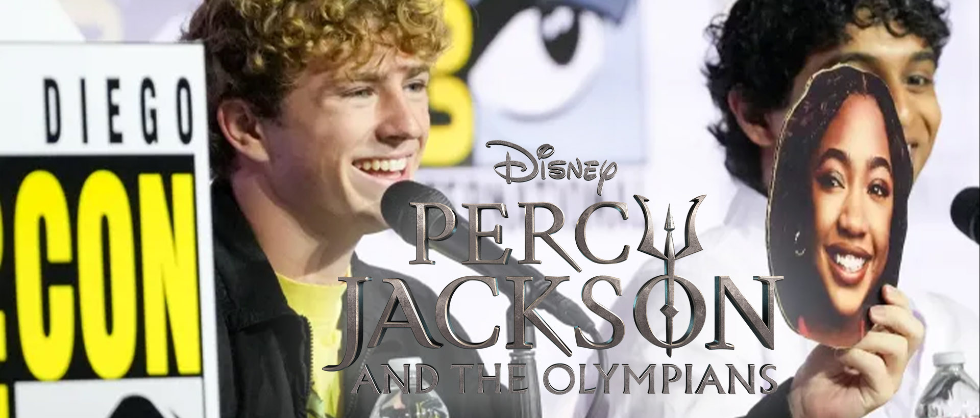 sdcc26 percy jackson season 3 panel banner