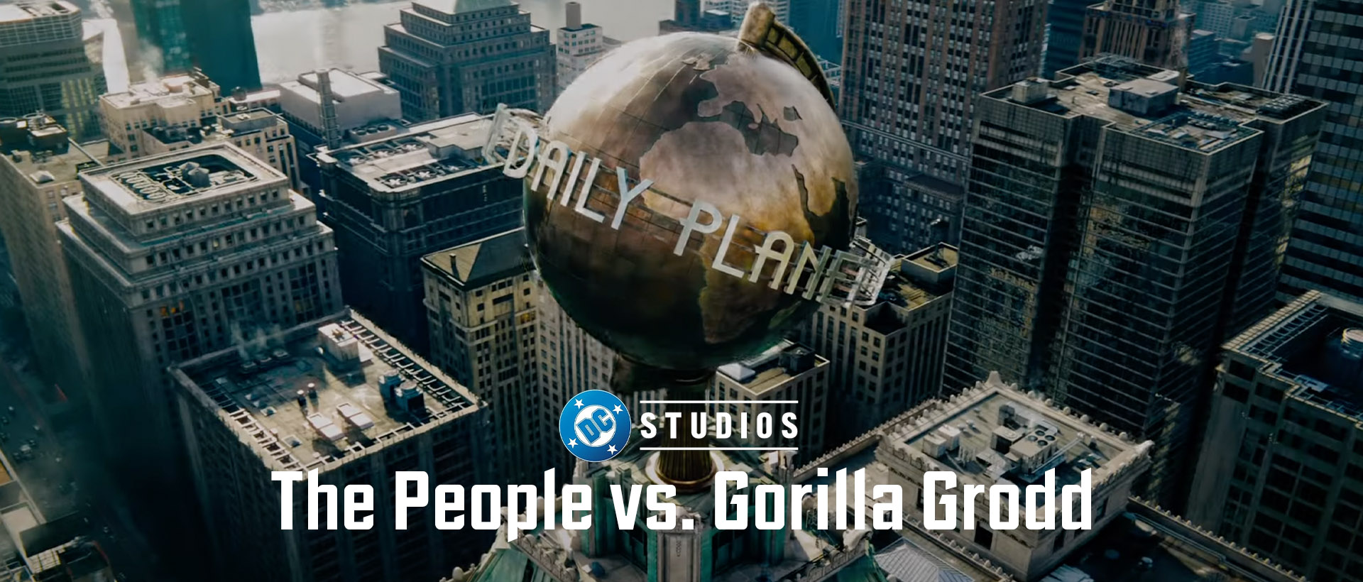 dc studios jimmy olsen gorilla grodd show banner