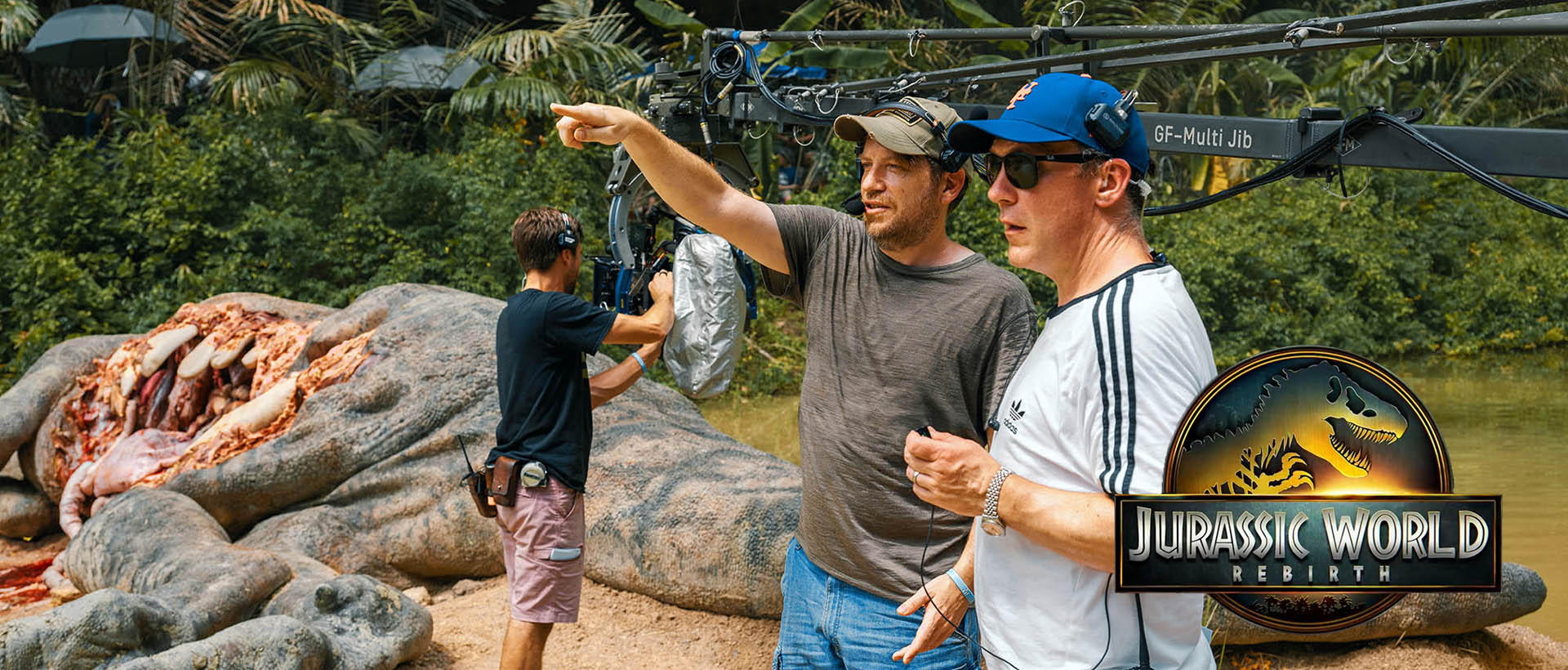 jurassic world rebirth gareth edwards director banner