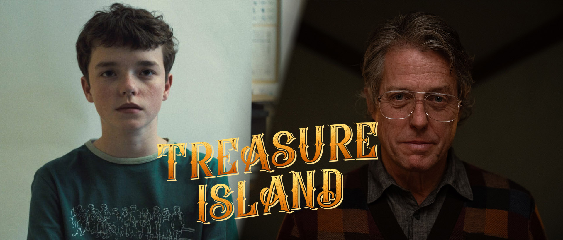 owen cooper hugh grant treasure island banner