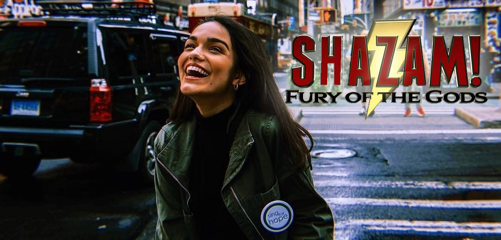 Rachel Zegler & The Cast of Shazam! Fury of the Gods Play With