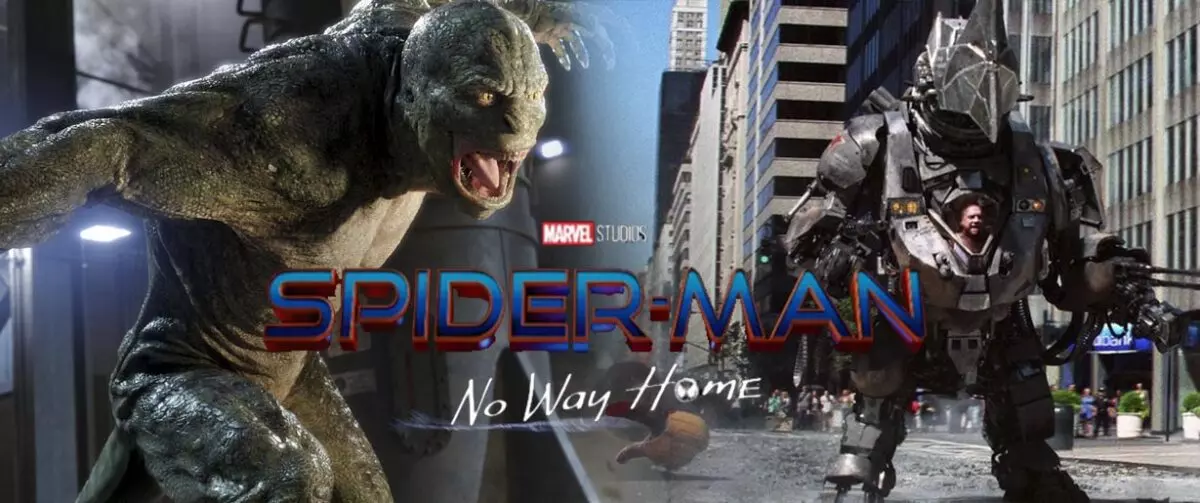 rhino lizard spider man no way home banner1